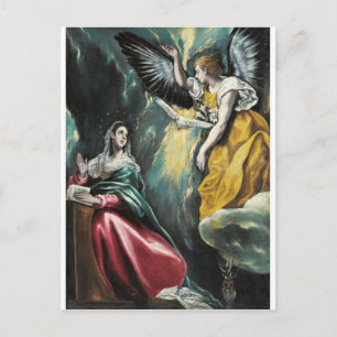 Carte Postale El Greco - Annonciation