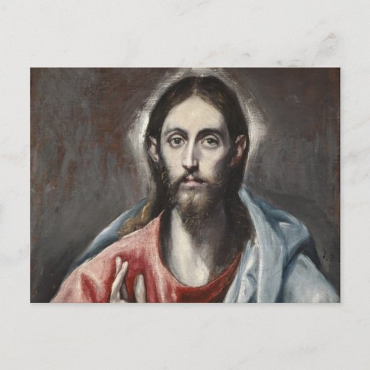 Carte Postale El Greco - Bénédiction du Christ (Devant)