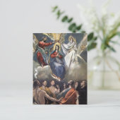 Carte Postale El Greco - Coronation de la Vierge (Debout devant)