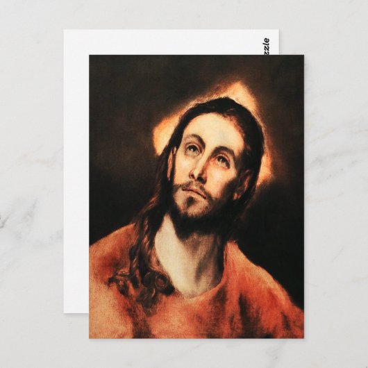 Carte postale El Greco Jesus Christ (Devant / Derrière)