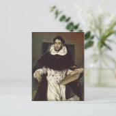 Carte Postale El Greco Portr? t des Fray Hortensio Felix Paravic (Debout devant)