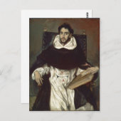 Carte Postale El Greco Portr? t des Fray Hortensio Felix Paravic (Devant / Derrière)