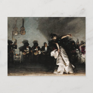 Carte Postale El Jaleo, 1882 de John Singer Sargent