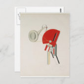 Carte Postale El Lissitzky - Annonceur (Devant / Derrière)