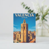 Carte Postale El Micalet Espagne (Debout devant)