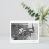 Carte Postale El Monte, CA Gay's Lion Farm - M. Gay équitation (Debout devant)