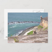 Carte Postale El Morro, Porto Rico (Devant / Derrière)