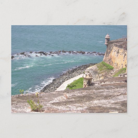 Carte Postale El Morro, Porto Rico (Devant)