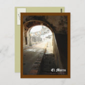 Carte Postale El Morro, San Juan, Porto Rico (Devant / Derrière)