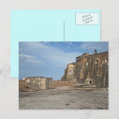 Carte Postale El Morro San Juan Porto Rico (Devant / Derrière)