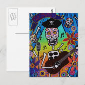 CARTE POSTALE EL MUSIKERO (Devant / Derrière)