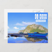 Carte Postale El Nido à Palawan Philippines (Devant / Derrière)