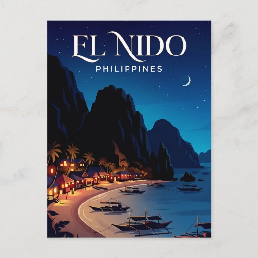 Carte Postale El Nido Philippines (Devant)