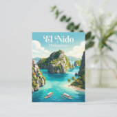 Carte Postale El Nido Philippines (Debout devant)