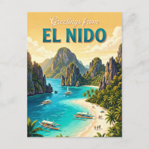 Carte Postale El Nido Philippines