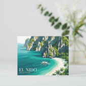 Carte Postale El Nido Philippines (Debout devant)