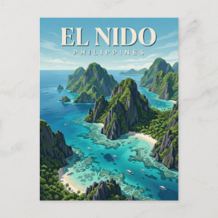 Carte Postale El Nido Philippines
