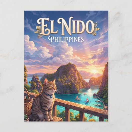Carte Postale El Nido Philippines (Devant)
