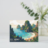 Carte Postale El Nido Philippines (Debout devant)