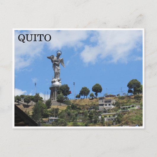Carte Postale el panecillo quito (Devant)