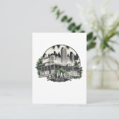 Carte Postale El Paso City Texas USA (Debout devant)