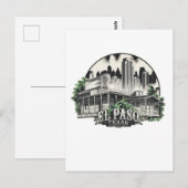 Carte Postale El Paso City Texas USA (Devant / Derrière)