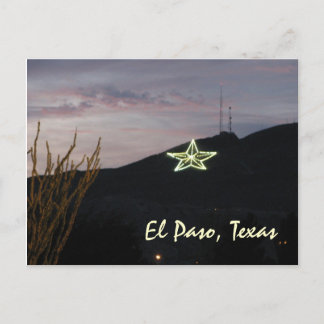 Carte postale El Paso Star