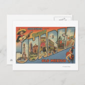 Carte Postale El Paso, Texas - Ciudad Juarez (Devant / Derrière)