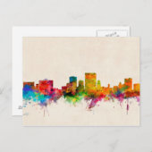 Carte Postale El Paso Texas Skyline Cityscape (Devant / Derrière)