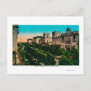 Carte Postale El Prado de West Gate, Balboa Park