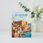 Carte Postale El Qoussiér Égypte (Debout devant)