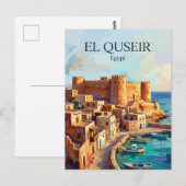 Carte Postale El Qoussiér Égypte (Devant / Derrière)