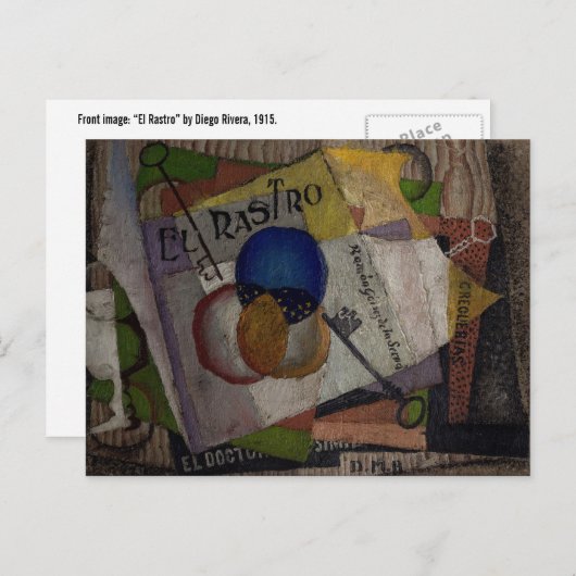 Carte postale El Rastro de Rivera (Devant / Derrière)