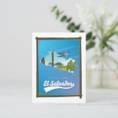 Carte Postale El Salvador Plan de voyage (Debout devant)