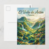 Carte Postale El Valle de Antón Panama (Devant / Derrière)