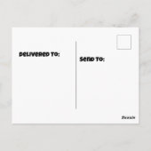 Carte Postale Élan d'Alaska portant un chapeau d'anniversaire en (Dos)