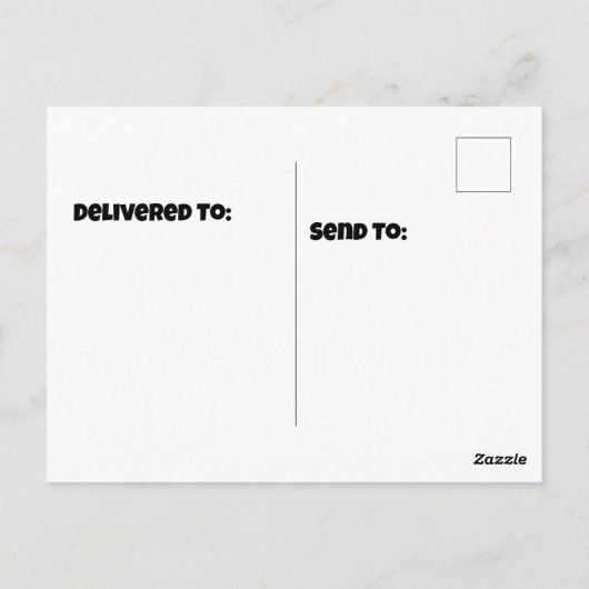 Carte Postale Élan d'Alaska portant un chapeau d'anniversaire en (Dos)