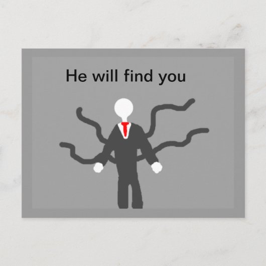 Carte postale élancée (Devant)