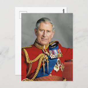 Carte Postale Élargissement de la photo King Charles III