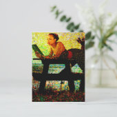 CARTE POSTALE ÉLARGISSEMENT DES HORIZONS (Debout devant)