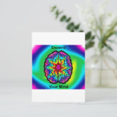 Carte Postale Élargissez votre esprit (Debout devant)