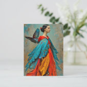 Carte Postale "Elaris" - Plumes de devenir (Debout devant)