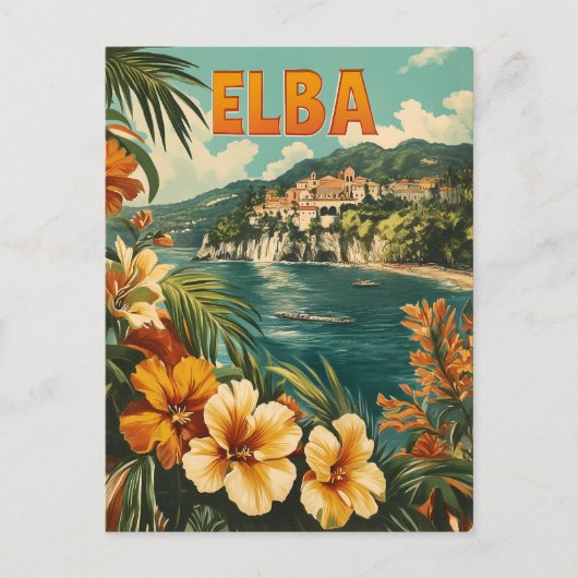 Carte Postale Elba Vintage (Devant)