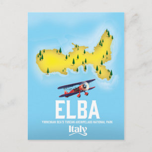 Carte Postale Elbe, Mer Tyrrhénienne, Toscane, Italie poster voy