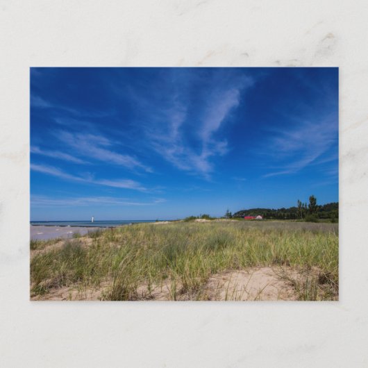 Carte Postale Elberta Beach, Michigan (Devant)