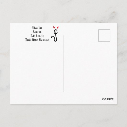 Carte postale Elbow Inn "Jug's Winery" (Dos)