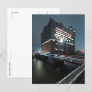 Carte Postale Elbphilharmonie Hambourg