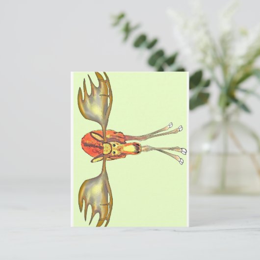 Carte Postale Elch (Debout devant)