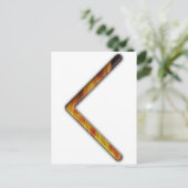 Carte Postale Elder Futhark Rune Cen (Debout devant)