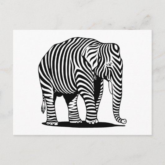 Carte Postale Elebra Zephant (Devant)